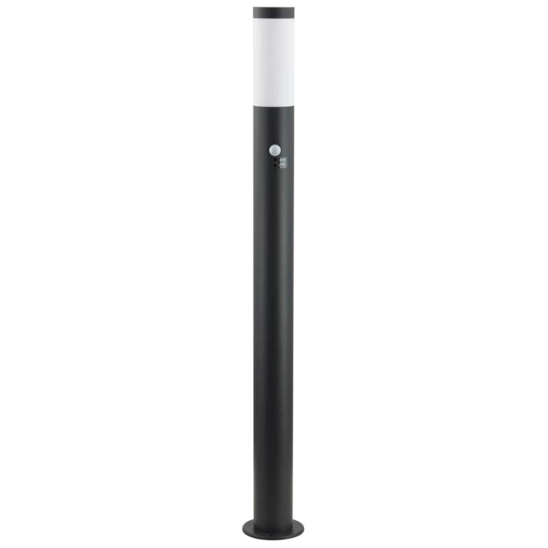 Lindby Außenleuchte Statius 10012787 mit Bewegungsmelder Spritzwassergeschützt Modern in Schwarz aus Metall 1-flammig E27 Lindby Außenleuchte Statius 10012787 mit Bewegungsmelder Spritzwassergeschützt Modern in Schwarz aus Metall 1-flammig E27 von LINDBY