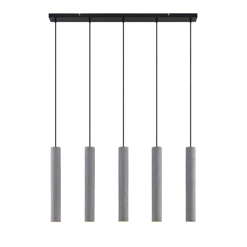 Lindby Beton Pendelleuchte Concretto 9626281 Modern in Alu aus Beton 5-flammig GU10 Wohnzimmerleuchte Lindby Beton Pendelleuchte Concretto 9626281 Modern in Alu aus Beton 5-flammig GU10 Wohnzimmerleuchte von LINDBY