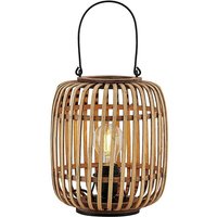 Lindby - Canyana Tischlampe aus Rattan, natur - natur von LINDBY