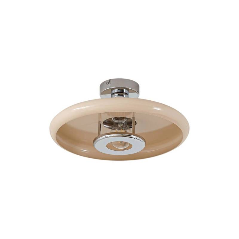 Lindby Deckenlampe Branford 10041894 Retro Vintage Antik in Creme aus Metall 1-flammig E27 Wohnzimmerleuchte Lindby Deckenlampe Branford 10041894 Retro Vintage Antik in Creme aus Metall 1-flammig E27 Wohnzimmerleuchte von LINDBY