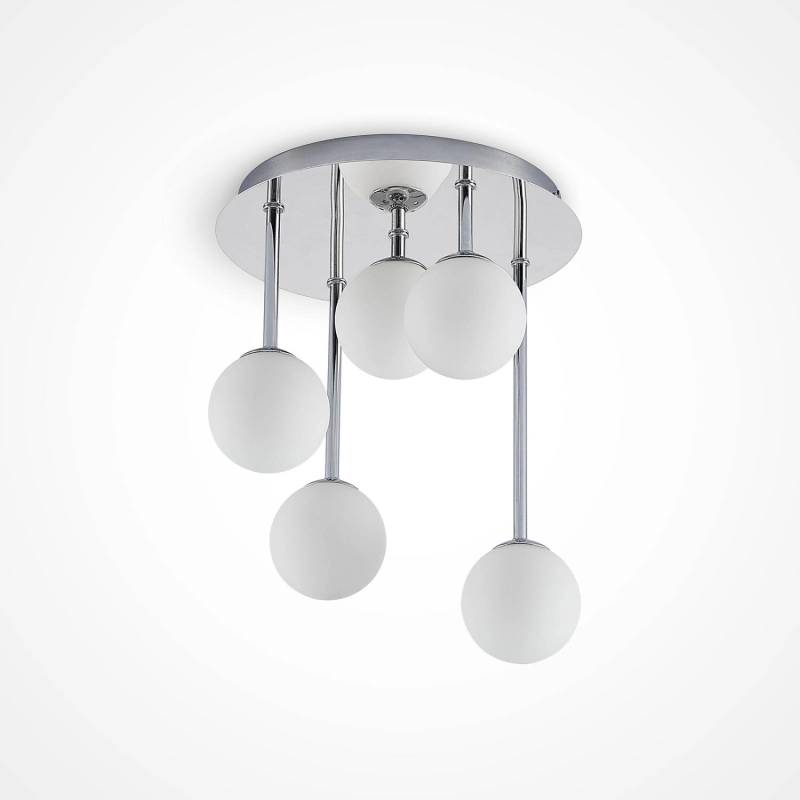 Lindby Deckenlampe Chrissy 9626254 Modern in Chrom aus Metall 5-flammig G9 Wohnzimmerleuchte Lindby Deckenlampe Chrissy 9626254 Modern in Chrom aus Metall 5-flammig G9 Wohnzimmerleuchte von LINDBY