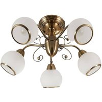 Lindby - Deckenlampe 'Corentin' aus Glas für Wohnzimmer & Esszimmer von Lindby - Deckenlampe 'Corentin' aus Glas für Wohnzimmer & Esszimmer von von LINDBY