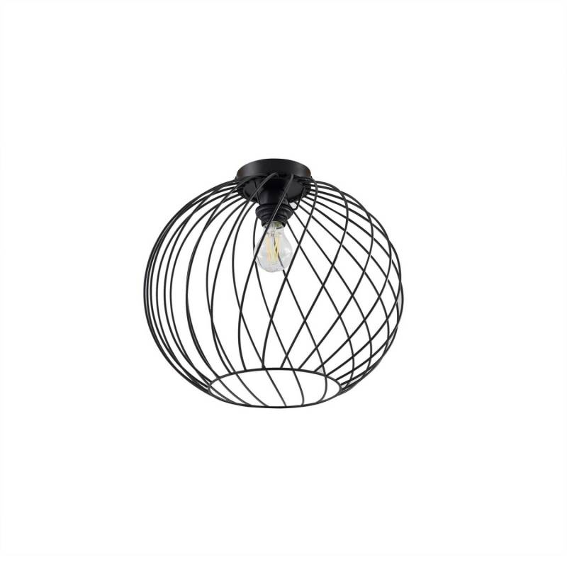 Lindby Deckenlampe Danika 10030659 Modern in Schwarz aus Metall 1-flammig E27 Wohnzimmerleuchte Lindby Deckenlampe Danika 10030659 Modern in Schwarz aus Metall 1-flammig E27 Wohnzimmerleuchte von LINDBY