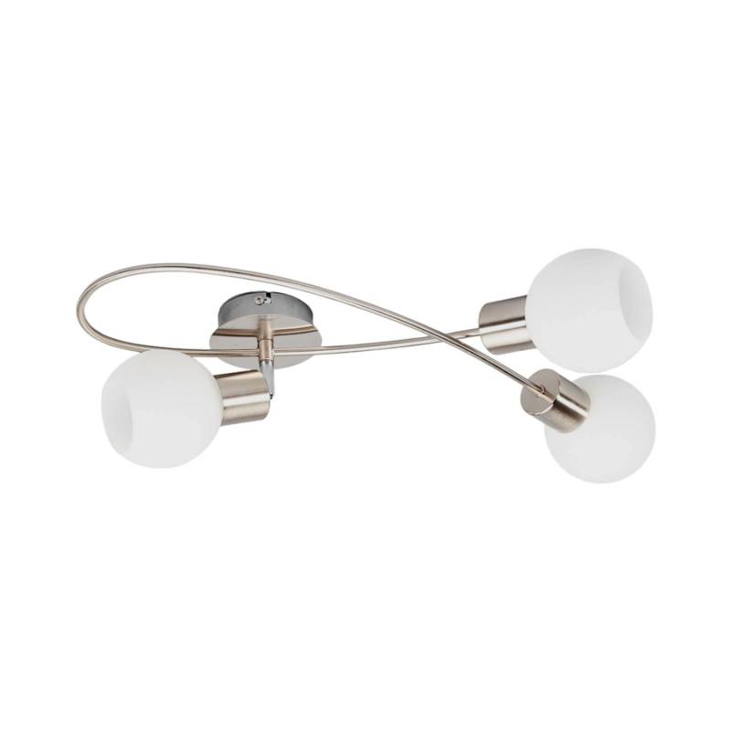 Lindby Deckenlampe Elaina 9620032 Modern in Alu aus Metall 3-flammig E14 Wohnzimmerleuchte von LINDBY
