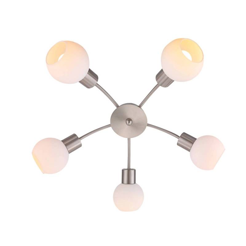 Lindby Deckenlampe Elaina 9620034 Modern in Alu aus Metall 5-flammig E14 Wohnzimmerleuchte Lindby Deckenlampe Elaina 9620034 Modern in Alu aus Metall 5-flammig E14 Wohnzimmerleuchte von LINDBY