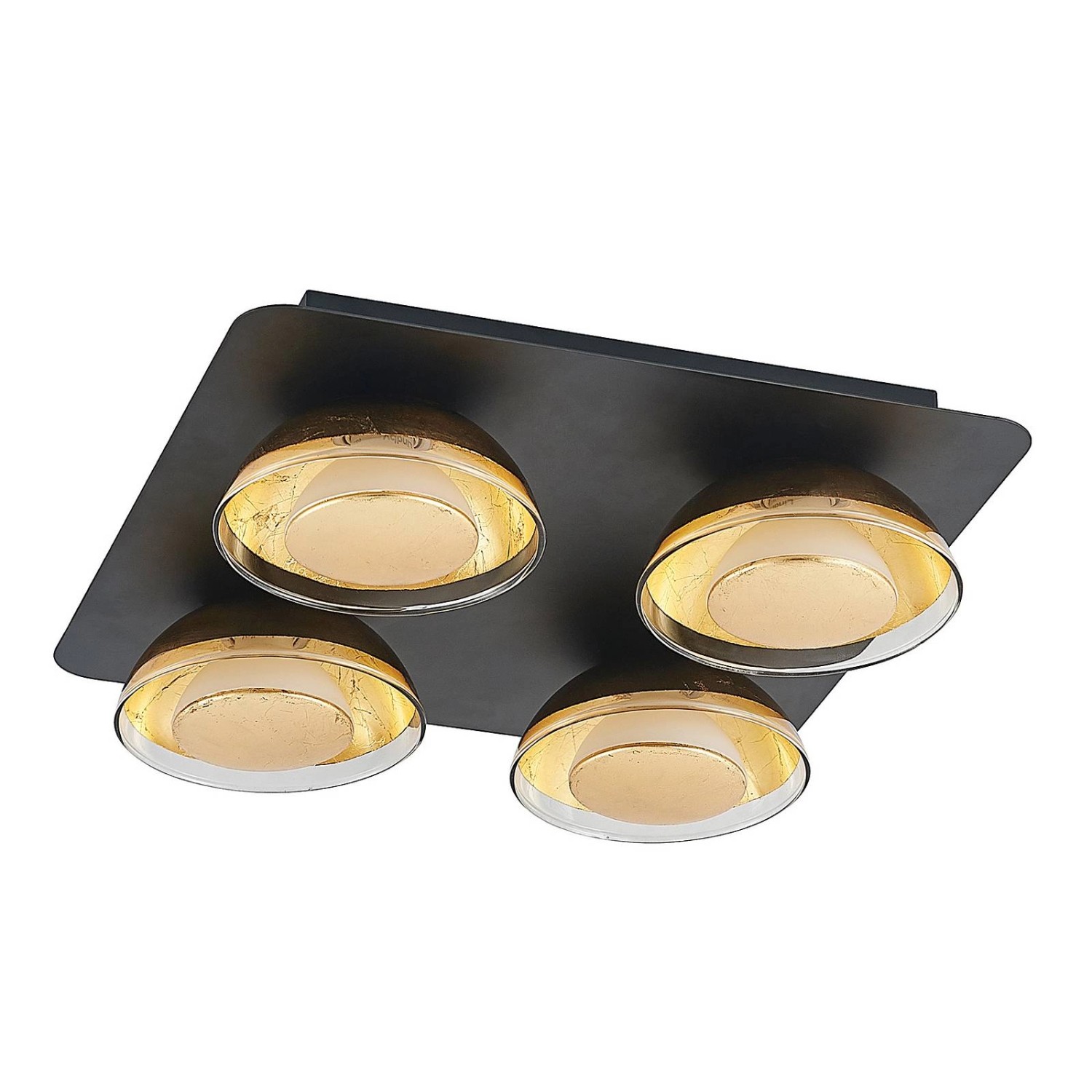 Lindby Deckenlampe Erin 9951001 in Schwarz aus Metall 4-flammig GU10 Wohnzimmerleuchte Lindby Deckenlampe Erin 9951001 in Schwarz aus Metall 4-flammig GU10 Wohnzimmerleuchte von LINDBY