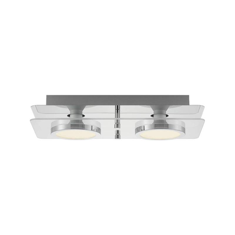 Lindby Deckenlampe Gabryl 9950756 Modern in Chrom aus Metall 2-flammig GU10 Wohnzimmerleuchte Lindby Deckenlampe Gabryl 9950756 Modern in Chrom aus Metall 2-flammig GU10 Wohnzimmerleuchte von LINDBY