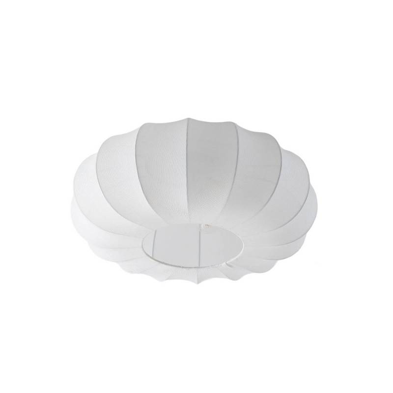 Lindby Deckenlampe Helin 10043496 Skandinavisch in Weiß aus Textil 3-flammig E27 Wohnzimmerleuchte von LINDBY