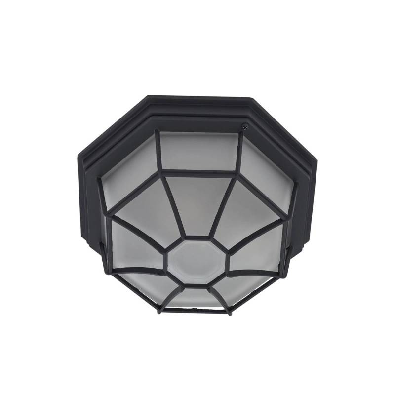 Lindby Deckenlampe Idril 10034018 Spritzwassergeschützt Modern in Schwarz aus Aluminium 1-flammig E27 Lindby Deckenlampe Idril 10034018 Spritzwassergeschützt Modern in Schwarz aus Aluminium 1-flammig E27 von LINDBY