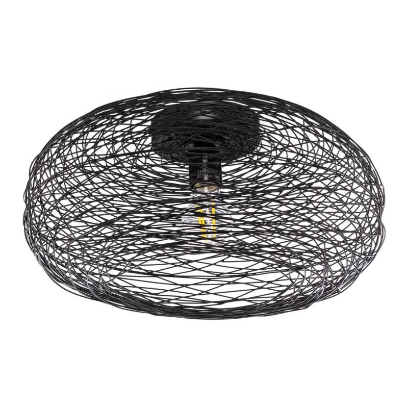 Lindby Deckenlampe Kaviya 10020796 Design Modern in Schwarz aus Metall 1-flammig E27 Wohnzimmerleuchte Lindby Deckenlampe Kaviya 10020796 Design Modern in Schwarz aus Metall 1-flammig E27 Wohnzimmerleuchte von LINDBY
