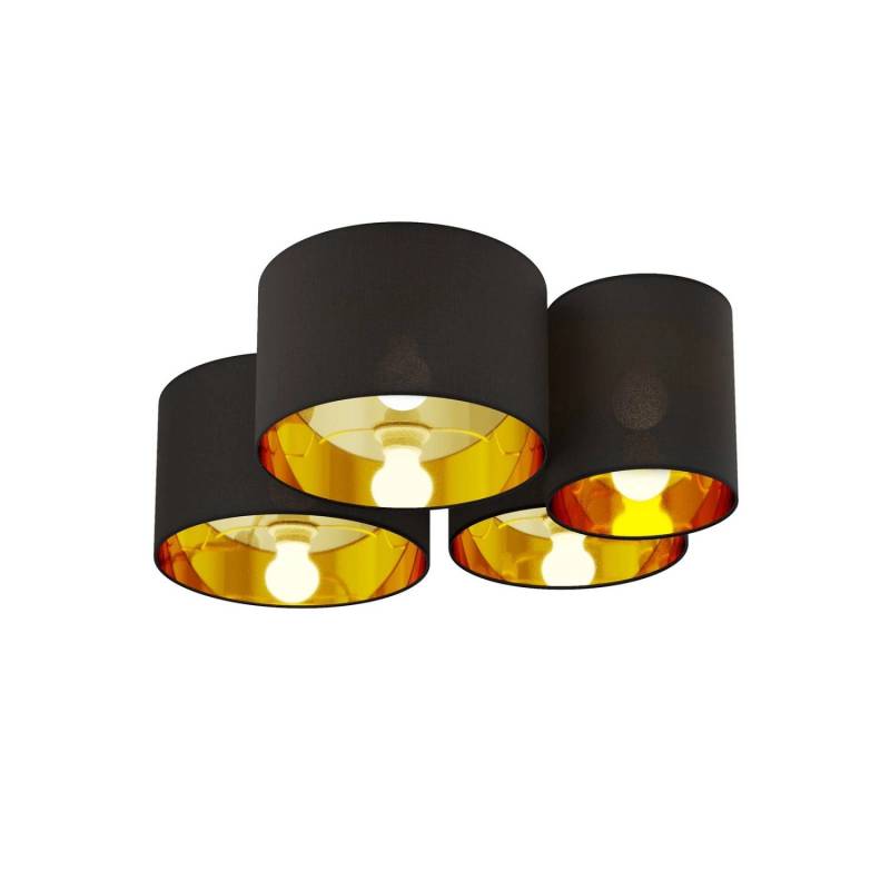 Lindby Deckenlampe Laurenz 9626904 Modern in Schwarz aus Textil 4-flammig E27 Wohnzimmerleuchte Lindby Deckenlampe Laurenz 9626904 Modern in Schwarz aus Textil 4-flammig E27 Wohnzimmerleuchte von LINDBY