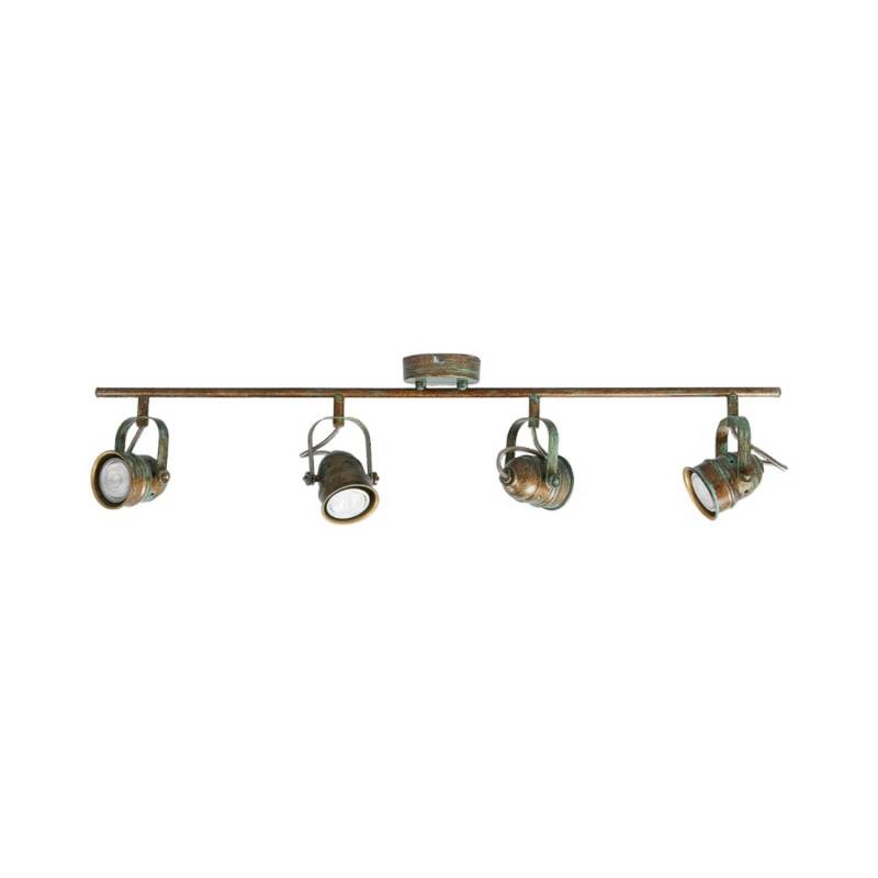 Lindby Deckenlampe Leonor 9639071 Retro Vintage Antik in Bronze aus Metall 4-flammig GU10 Wohnzimmerleuchte Lindby Deckenlampe Leonor 9639071 Retro Vintage Antik in Bronze aus Metall 4-flammig GU10 Wohnzimmerleuchte von LINDBY