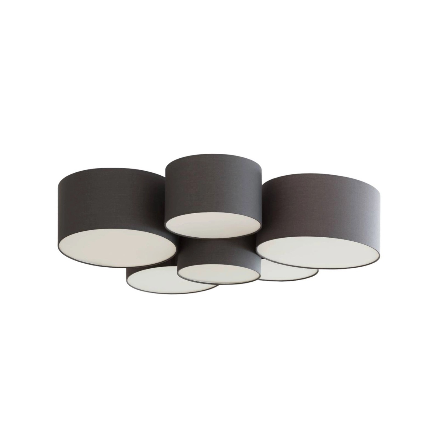 Lindby Deckenlampe Maureka 10001096 Modern in Schwarz aus Textil 6-flammig E27 Wohnzimmerleuchte Lindby Deckenlampe Maureka 10001096 Modern in Schwarz aus Textil 6-flammig E27 Wohnzimmerleuchte von LINDBY