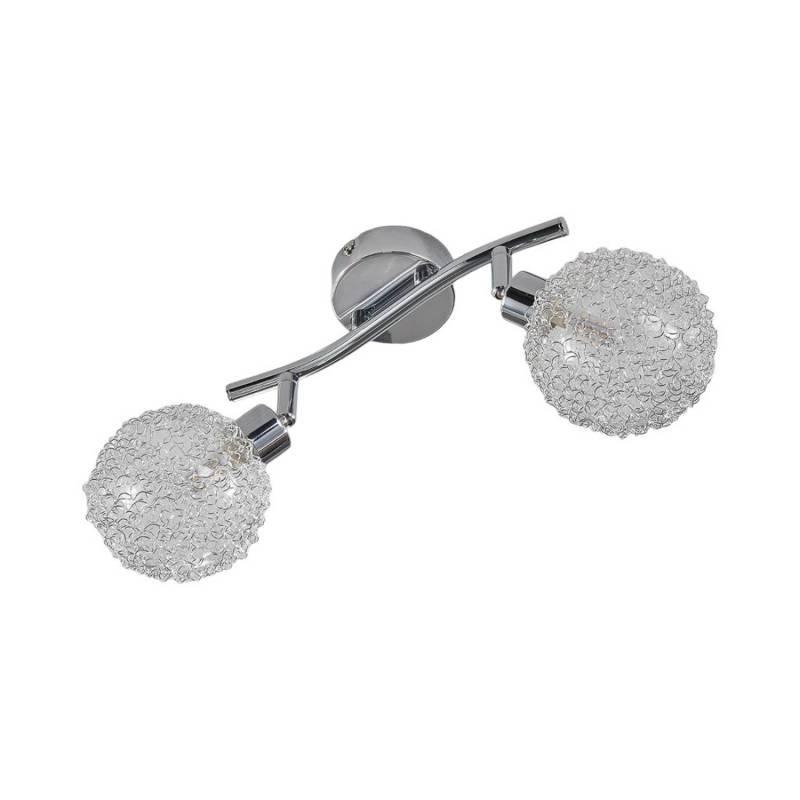 Lindby Deckenlampe Ticino 9620778 in Chrom aus Metall 2-flammig G9 Flurleuchte von LINDBY