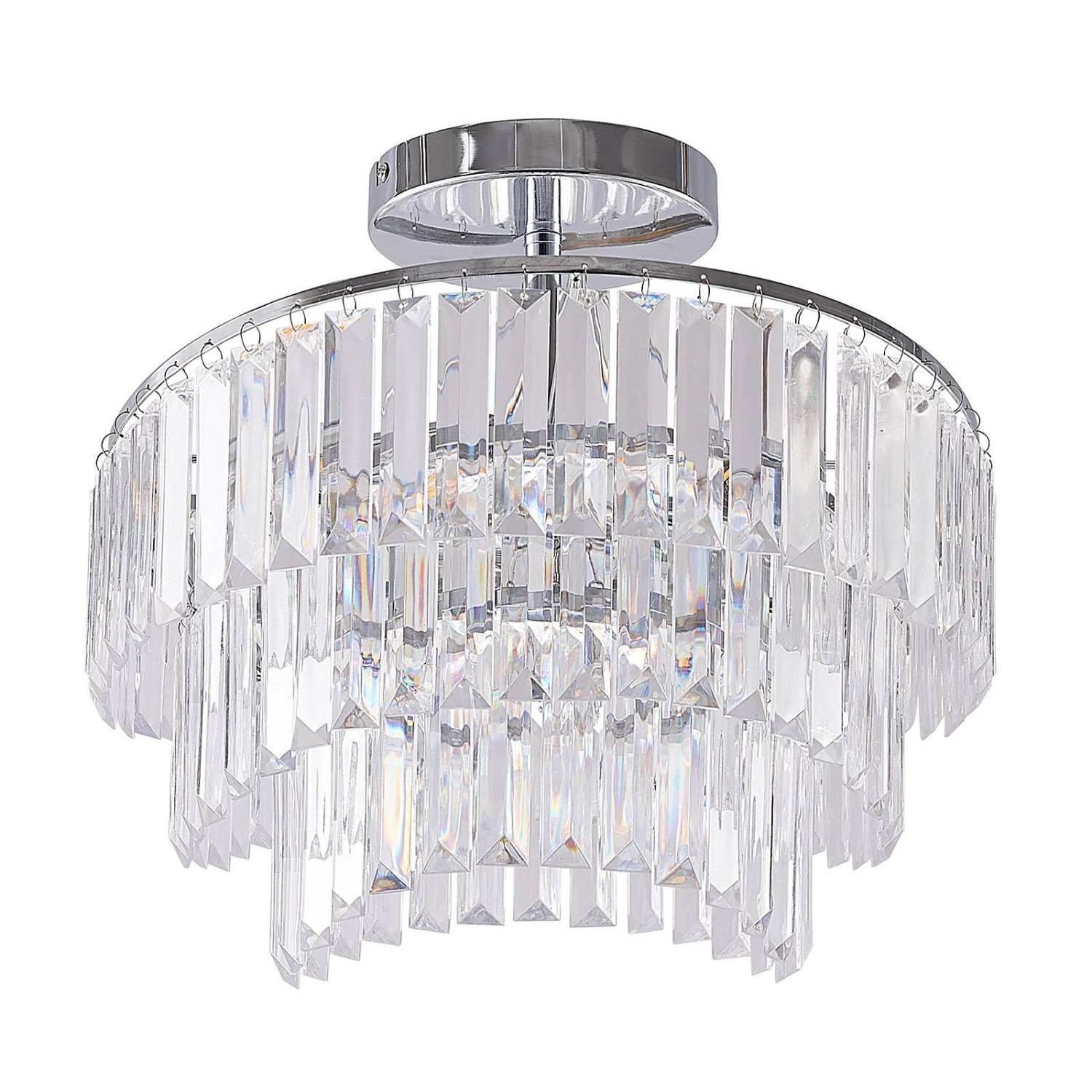 Lindby Deckenlampe Volina 9626530 in Chrom aus Metall 4-flammig E14 Wohnzimmerleuchte Lindby Deckenlampe Volina 9626530 in Chrom aus Metall 4-flammig E14 Wohnzimmerleuchte von LINDBY