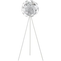 Lindby - Dotani Stehlampe mit Kugelschirm, weiß - weiß von LINDBY