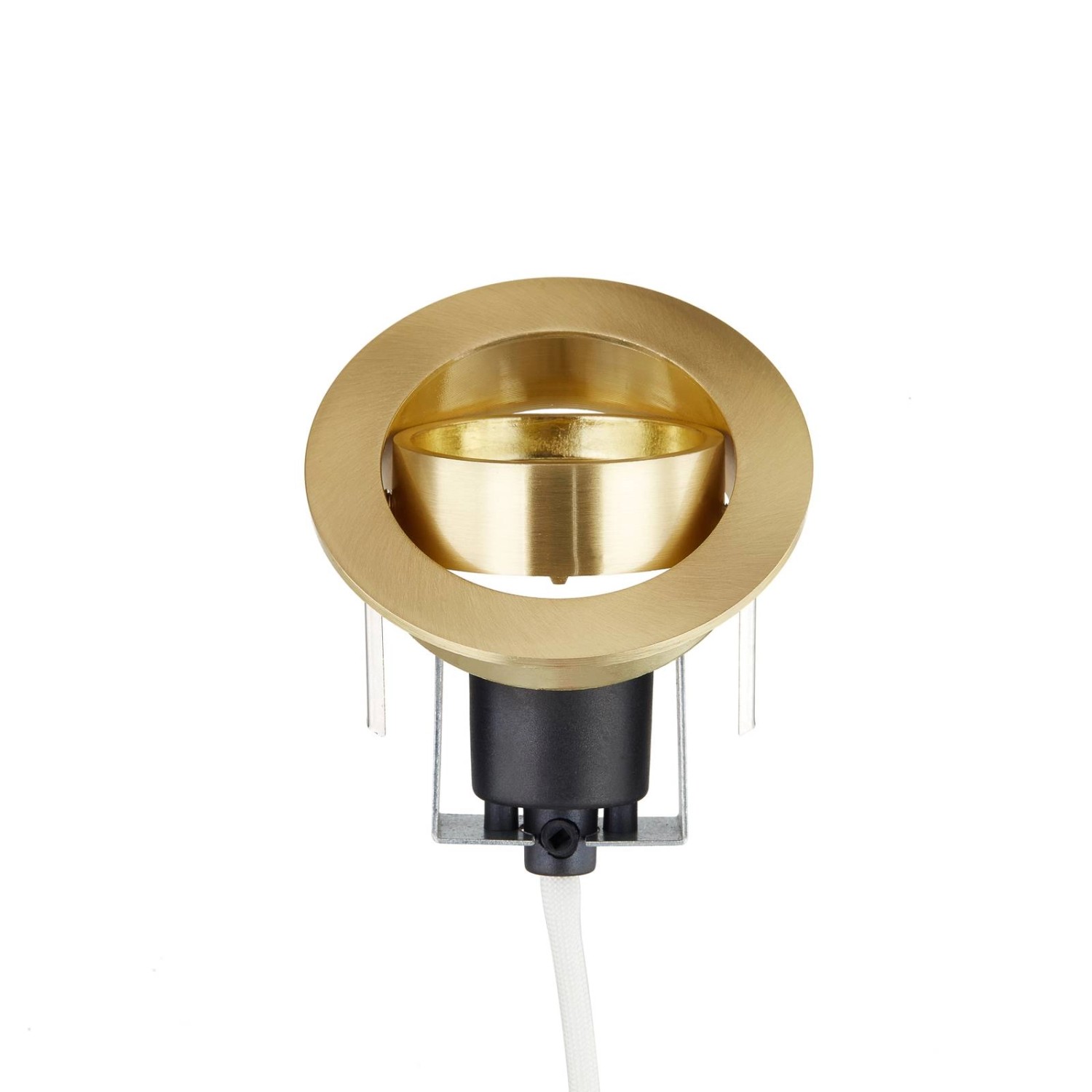 Lindby Einbaustrahler Sunil 10017716 Modern in Gold Messing aus Aluminium 1-flammig GU10 Wohnzimmerleuchte Lindby Einbaustrahler Sunil 10017716 Modern in Gold Messing aus Aluminium 1-flammig GU10 Wohnzimmerleuchte von LINDBY