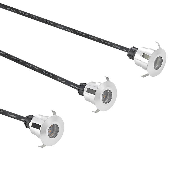 Lindby LED Bodeneinbauleuchte Gracelle 9934048 Modern in Alu aus Aluminium 3-flammig Lindby LED Bodeneinbauleuchte Gracelle 9934048 Modern in Alu aus Aluminium 3-flammig von LINDBY