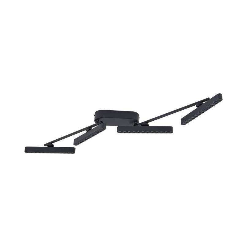 Lindby LED Deckenlampe Eldrin 10029266 Dimmbar Modern in Schwarz aus Metall 4-flammig Wohnzimmerleuchte Lindby LED Deckenlampe Eldrin 10029266 Dimmbar Modern in Schwarz aus Metall 4-flammig Wohnzimmerleuchte von LINDBY