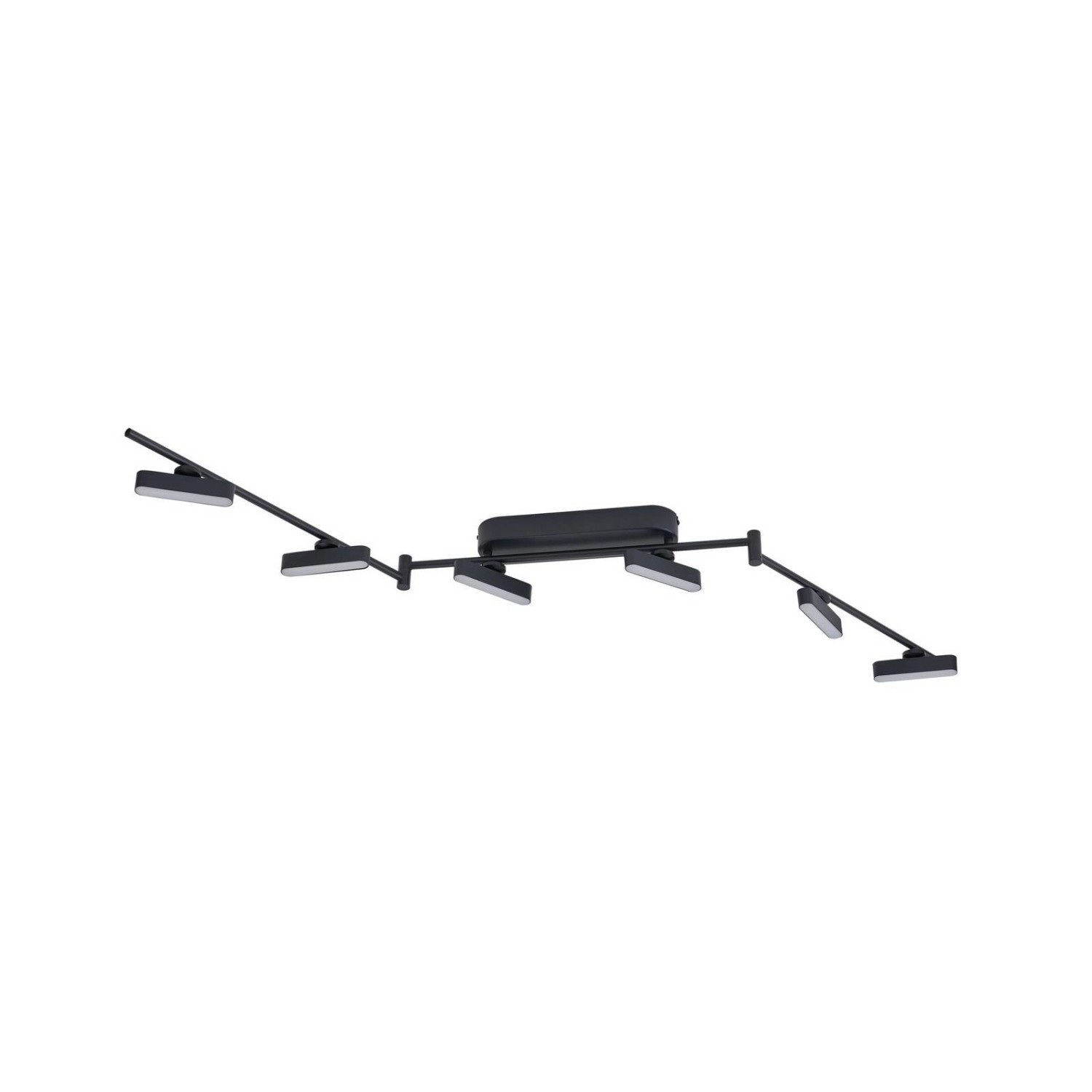 Lindby LED Deckenlampe Eldrin 10029269 Dimmbar Modern in Schwarz aus Metall 6-flammig Wohnzimmerleuchte Lindby LED Deckenlampe Eldrin 10029269 Dimmbar Modern in Schwarz aus Metall 6-flammig Wohnzimmerleuchte von LINDBY