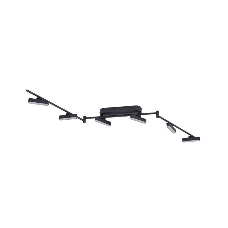 Lindby LED Deckenlampe Eldrin 10029269 Dimmbar Modern in Schwarz aus Metall 6-flammig Wohnzimmerleuchte Lindby LED Deckenlampe Eldrin 10029269 Dimmbar Modern in Schwarz aus Metall 6-flammig Wohnzimmerleuchte von LINDBY