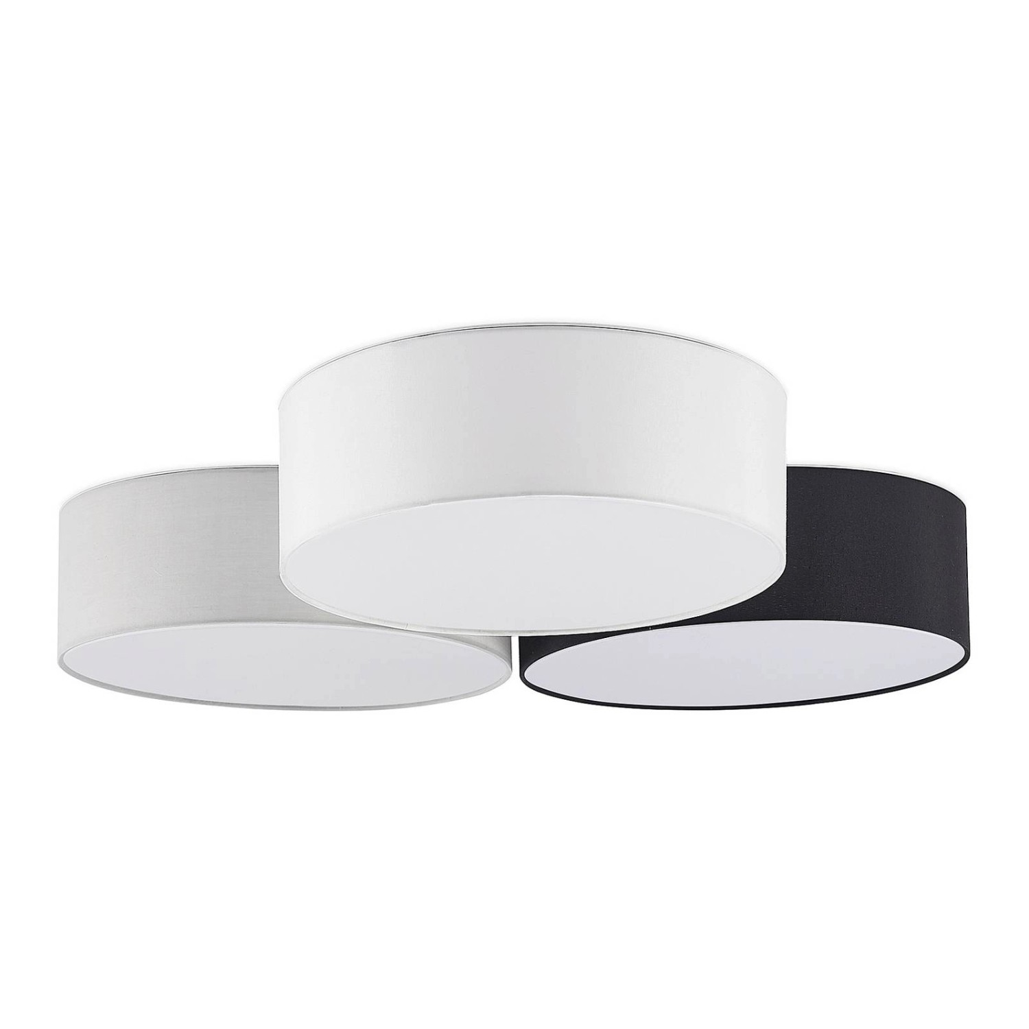 Lindby LED Deckenlampe Janita 8032568 Dimmbar Modern in Schwarz aus Textil 1-flammig Wohnzimmerleuchte Lindby LED Deckenlampe Janita 8032568 Dimmbar Modern in Schwarz aus Textil 1-flammig Wohnzimmerleuchte von LINDBY
