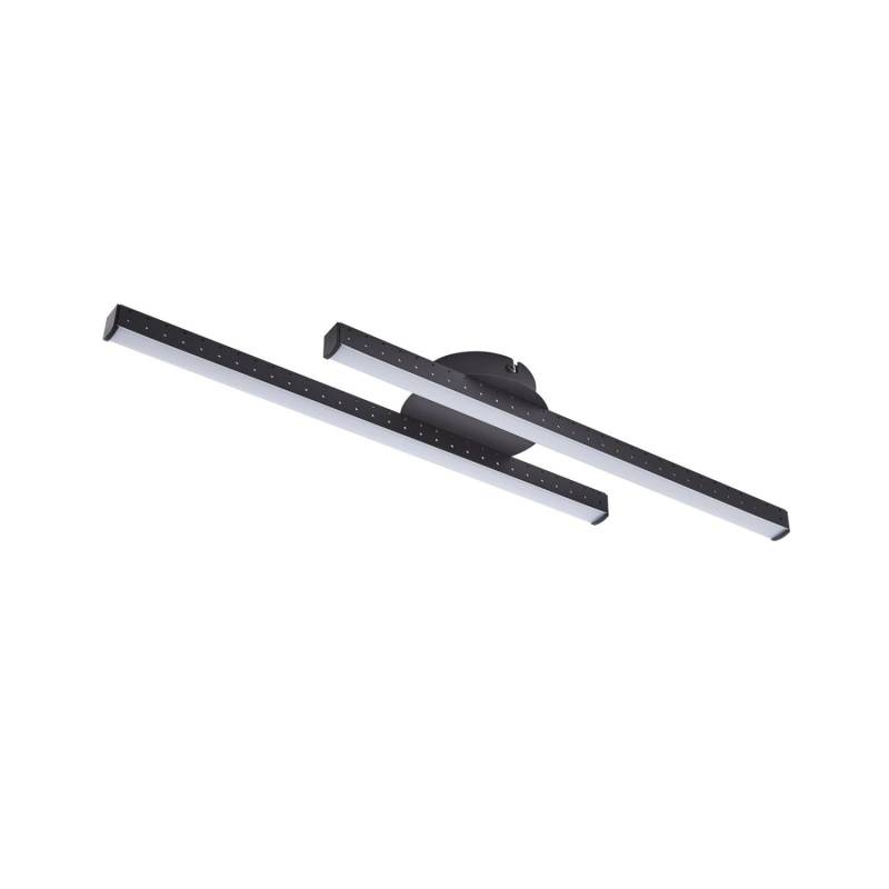 Lindby LED Deckenleuchte Aurendor 10018688 Modern in Schwarz aus Aluminium 2-flammig Wohnzimmerleuchte Lindby LED Deckenleuchte Aurendor 10018688 Modern in Schwarz aus Aluminium 2-flammig Wohnzimmerleuchte von LINDBY