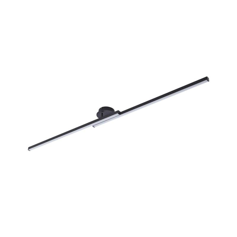Lindby LED Deckenleuchte Aurendor 10018689 Modern in Schwarz aus Aluminium 2-flammig Wohnzimmerleuchte Lindby LED Deckenleuchte Aurendor 10018689 Modern in Schwarz aus Aluminium 2-flammig Wohnzimmerleuchte von LINDBY