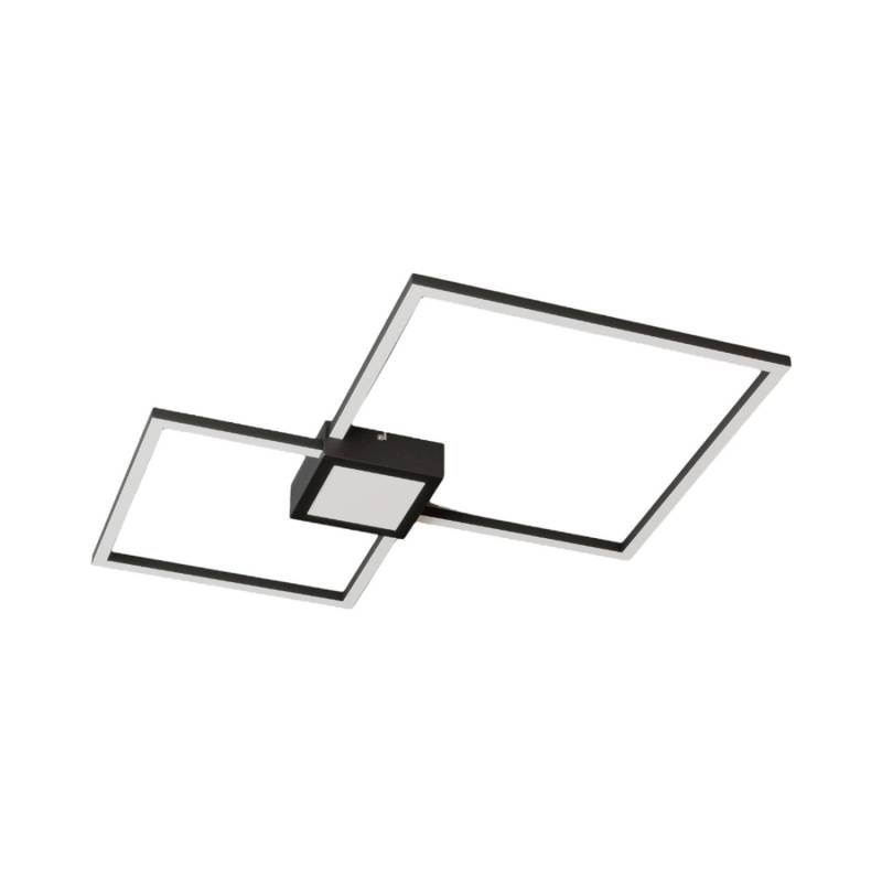 Lindby LED Deckenleuchte Duetto 8032233 Dimmbar Modern in Schwarz aus Aluminium 1-flammig Wohnzimmerleuchte Lindby LED Deckenleuchte Duetto 8032233 Dimmbar Modern in Schwarz aus Aluminium 1-flammig Wohnzimmerleuchte von LINDBY