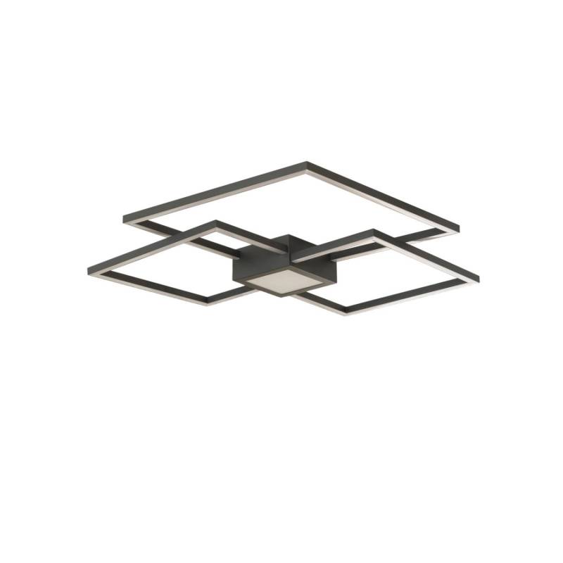 Lindby LED Deckenleuchte Duetto 8032235 Dimmbar Modern in Schwarz aus Aluminium 1-flammig Wohnzimmerleuchte Lindby LED Deckenleuchte Duetto 8032235 Dimmbar Modern in Schwarz aus Aluminium 1-flammig Wohnzimmerleuchte von LINDBY