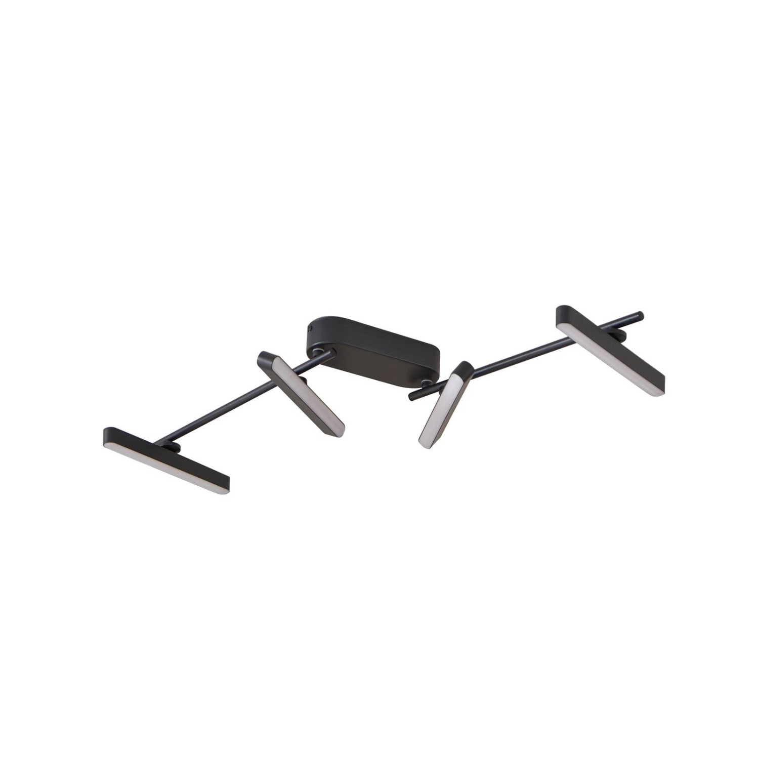 Lindby LED Deckenleuchte Eldrin 10025816 Modern in Schwarz aus Metall 4-flammig Wohnzimmerleuchte Lindby LED Deckenleuchte Eldrin 10025816 Modern in Schwarz aus Metall 4-flammig Wohnzimmerleuchte von LINDBY