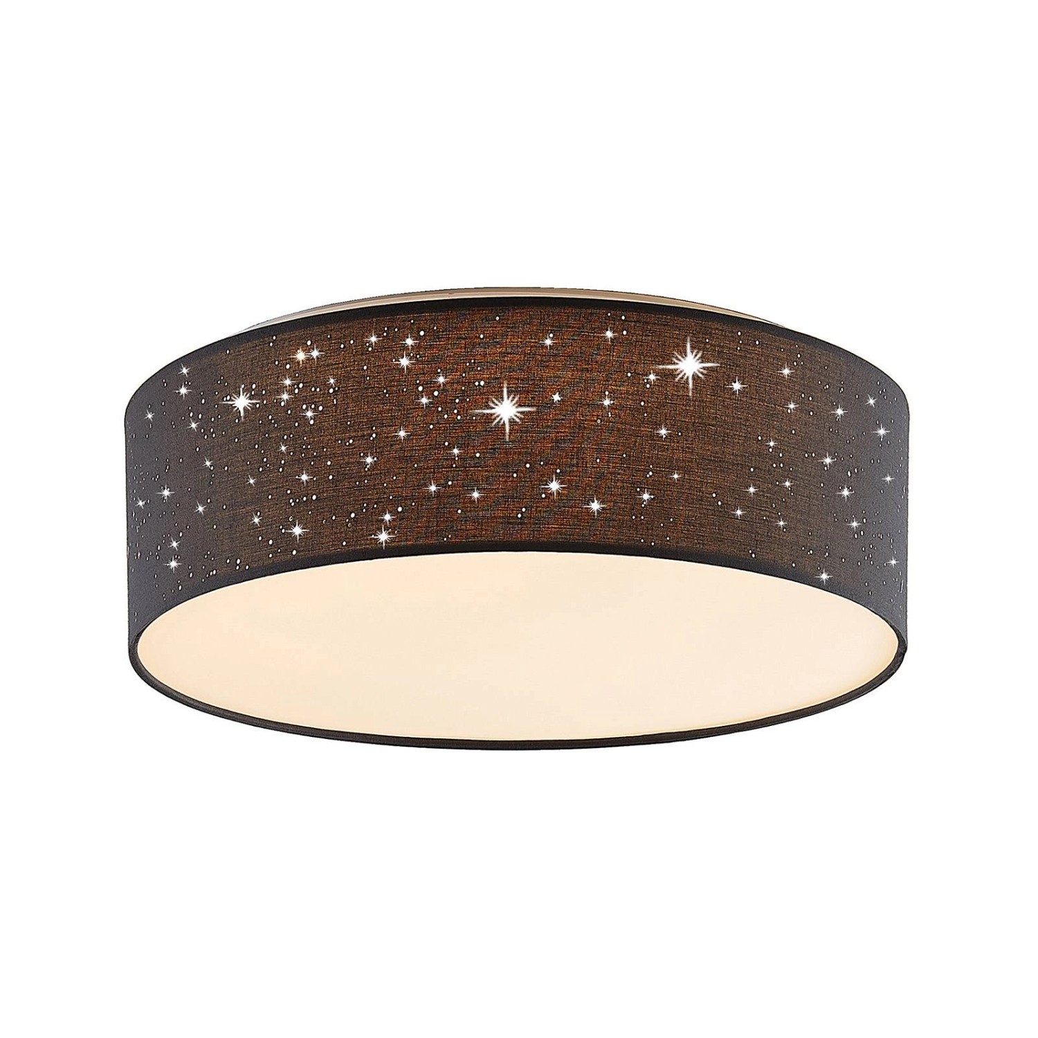 Lindby LED Deckenleuchte Ellamina 9945394 Modern in Alu aus Textil 1-flammig Wohnzimmerleuchte Lindby LED Deckenleuchte Ellamina 9945394 Modern in Alu aus Textil 1-flammig Wohnzimmerleuchte von LINDBY