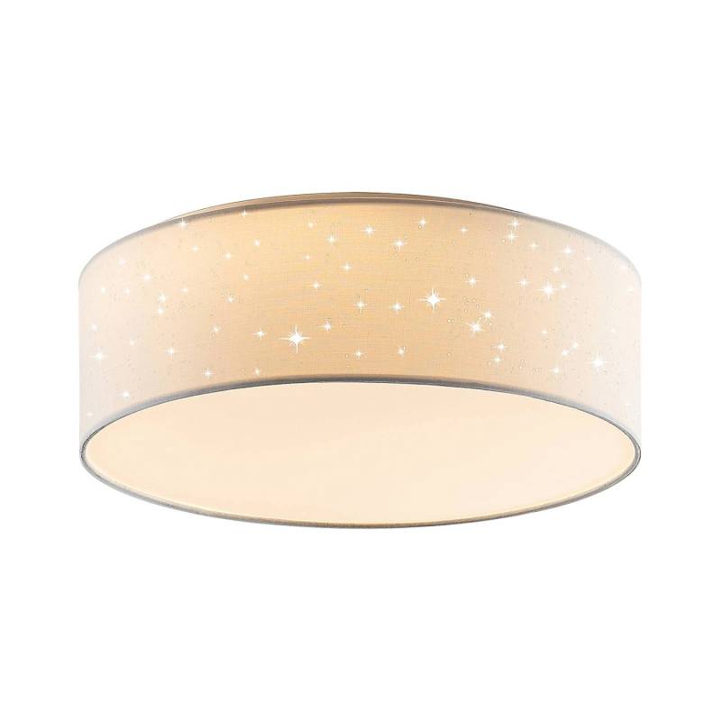 Lindby LED Deckenleuchte Ellamina 9945396 Modern in Weiß aus Textil 1-flammig Wohnzimmerleuchte Lindby LED Deckenleuchte Ellamina 9945396 Modern in Weiß aus Textil 1-flammig Wohnzimmerleuchte von LINDBY