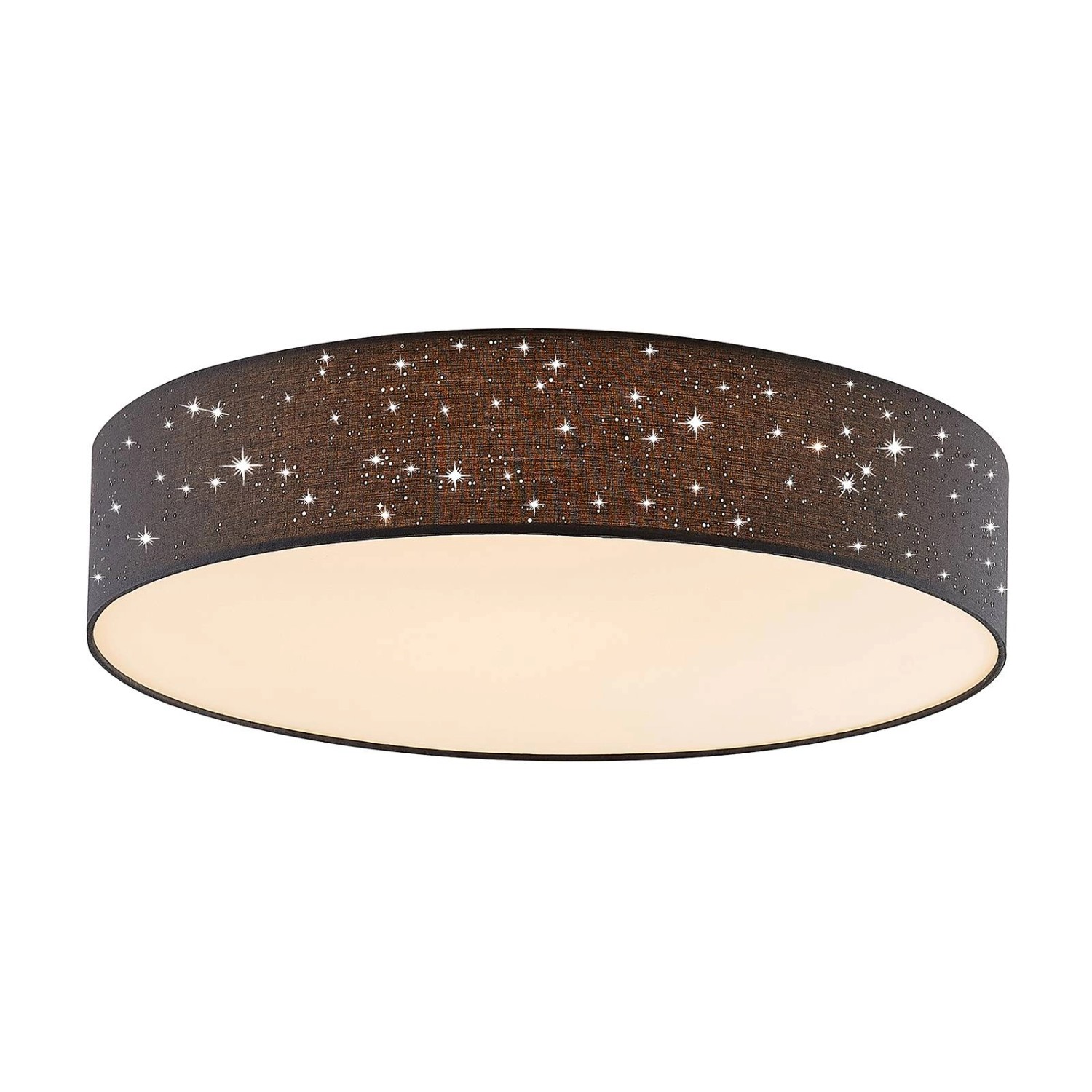 Lindby LED Deckenleuchte Ellamina 9945398 Dimmbar mit Leselampe Modern in Schwarz aus Textil 1-flammig Wohnzimmerleuchte Lindby LED Deckenleuchte Ellamina 9945398 Dimmbar mit Leselampe Modern in Schwarz aus Textil 1-flammig Wohnzimmerleuchte von LINDBY