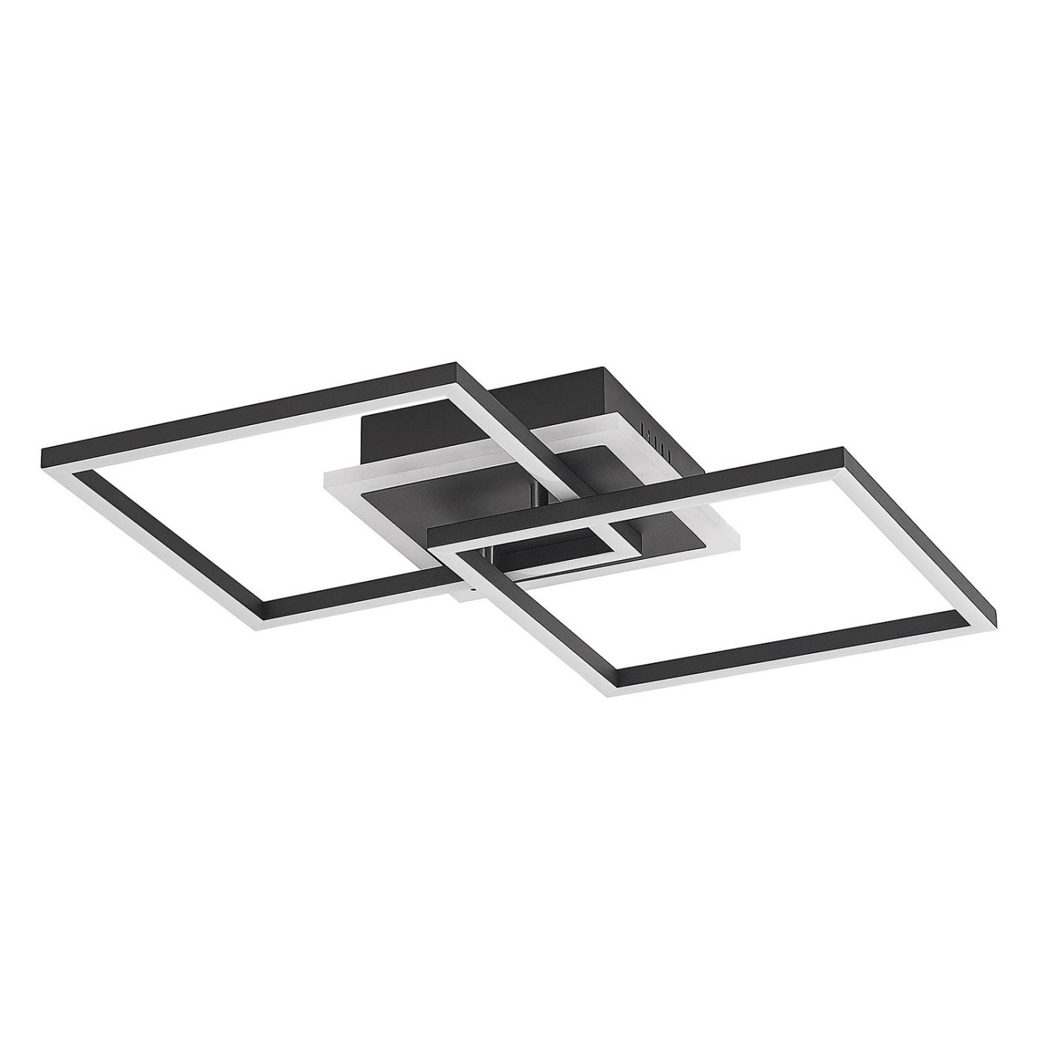 Lindby LED Deckenleuchte Fjardo 8032345 Dimmbar mit Leselampe Modern in Schwarz aus Aluminium 1-flammig Wohnzimmerleuchte Lindby LED Deckenleuchte Fjardo 8032345 Dimmbar mit Leselampe Modern in Schwarz aus Aluminium 1-flammig Wohnzimmerleuchte von LINDBY