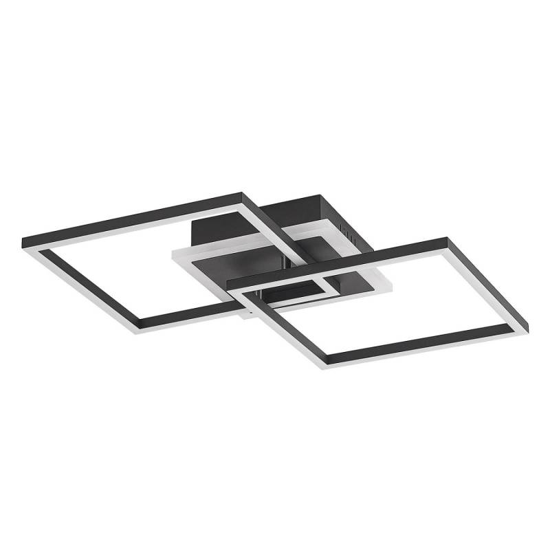 Lindby LED Deckenleuchte Fjardo 8032345 Dimmbar mit Leselampe Modern in Schwarz aus Aluminium 1-flammig Wohnzimmerleuchte Lindby LED Deckenleuchte Fjardo 8032345 Dimmbar mit Leselampe Modern in Schwarz aus Aluminium 1-flammig Wohnzimmerleuchte von LINDBY