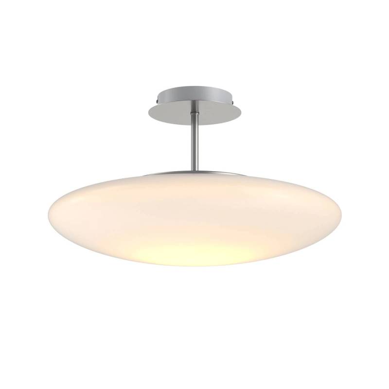 Lindby LED Deckenleuchte Gunda 9624354 Dimmbar Modern in Weiß aus Glas 1-flammig Wohnzimmerleuchte von LINDBY