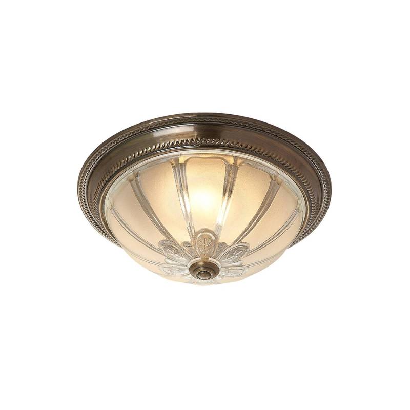 Lindby LED Deckenleuchte Henja 9621547 Dimmbar Retro Vintage Antik in Bronze aus Glas 1-flammig Wohnzimmerleuchte Lindby LED Deckenleuchte Henja 9621547 Dimmbar Retro Vintage Antik in Bronze aus Glas 1-flammig Wohnzimmerleuchte von LINDBY