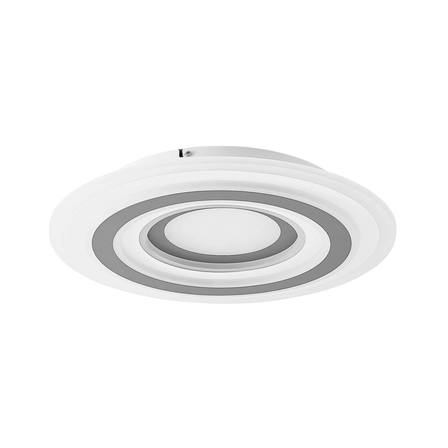 Lindby LED Deckenleuchte Jazmina 4018252 Dimmbar mit Leselampe Modern in Schwarz aus Metall 1-flammig Wohnzimmerleuchte von LINDBY