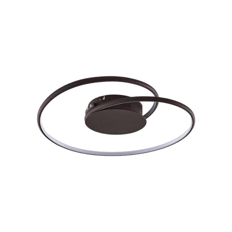 Lindby LED Deckenleuchte Joline 9639128 Modern in Braun aus Metall Wohnzimmerleuchte von LINDBY