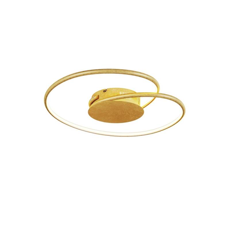 Lindby LED Deckenleuchte Joline 9639129 Modern in Gold Messing aus Metall Wohnzimmerleuchte von LINDBY