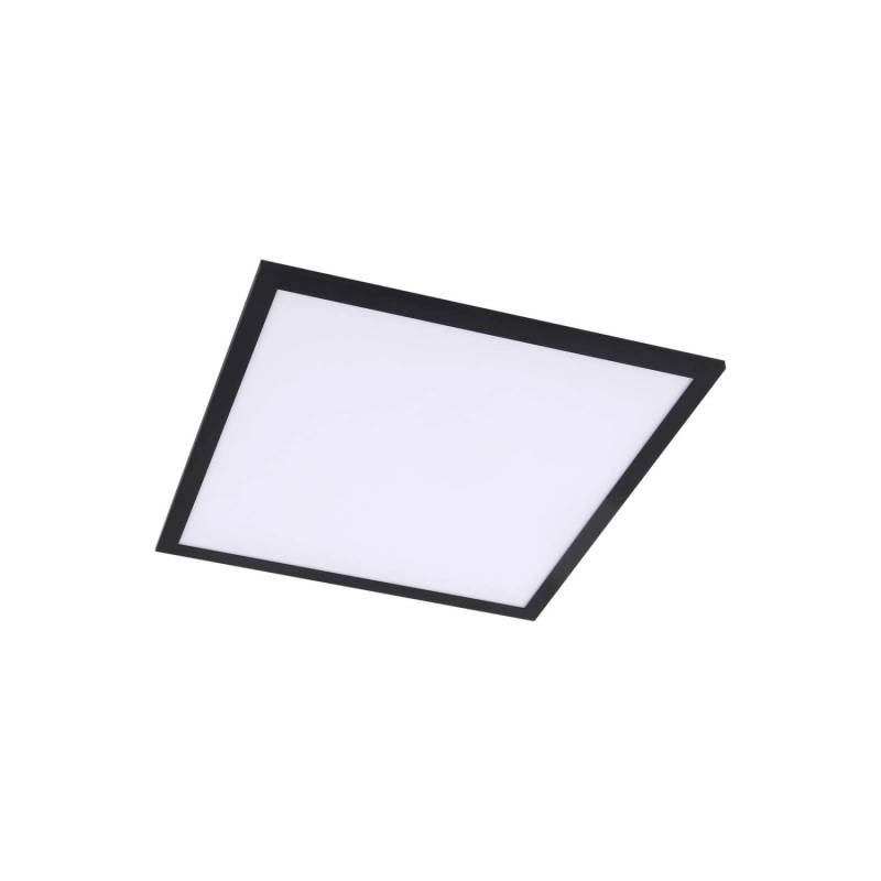 Lindby LED Deckenleuchte LED Panel Enhife 10023726 Modern in Schwarz 1-flammig Arbeitszimmerleuchte von LINDBY
