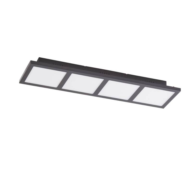 Lindby LED Deckenleuchte Raymie 10011147 Dimmbar mit Leselampe Modern in Schwarz 4-flammig Wohnzimmerleuchte Lindby LED Deckenleuchte Raymie 10011147 Dimmbar mit Leselampe Modern in Schwarz 4-flammig Wohnzimmerleuchte von LINDBY