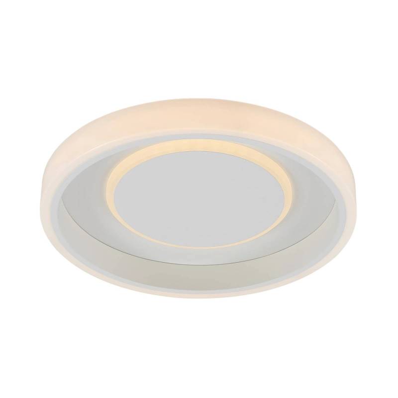 Lindby LED Deckenleuchte Wikani 9924008 Dimmbar mit Leselampe Modern in Weiß aus Metall 1-flammig Wohnzimmerleuchte Lindby LED Deckenleuchte Wikani 9924008 Dimmbar mit Leselampe Modern in Weiß aus Metall 1-flammig Wohnzimmerleuchte von LINDBY