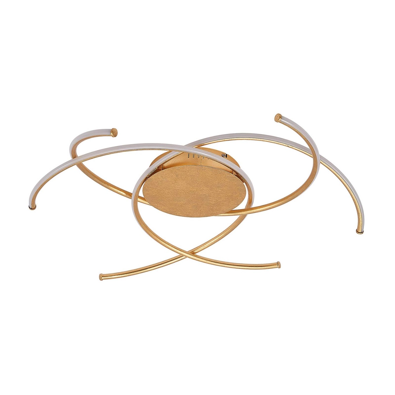 Lindby LED Deckenleuchte Yareli 9639530 Dimmbar Modern in Gold Messing aus Metall 3-flammig Wohnzimmerleuchte Lindby LED Deckenleuchte Yareli 9639530 Dimmbar Modern in Gold Messing aus Metall 3-flammig Wohnzimmerleuchte von LINDBY