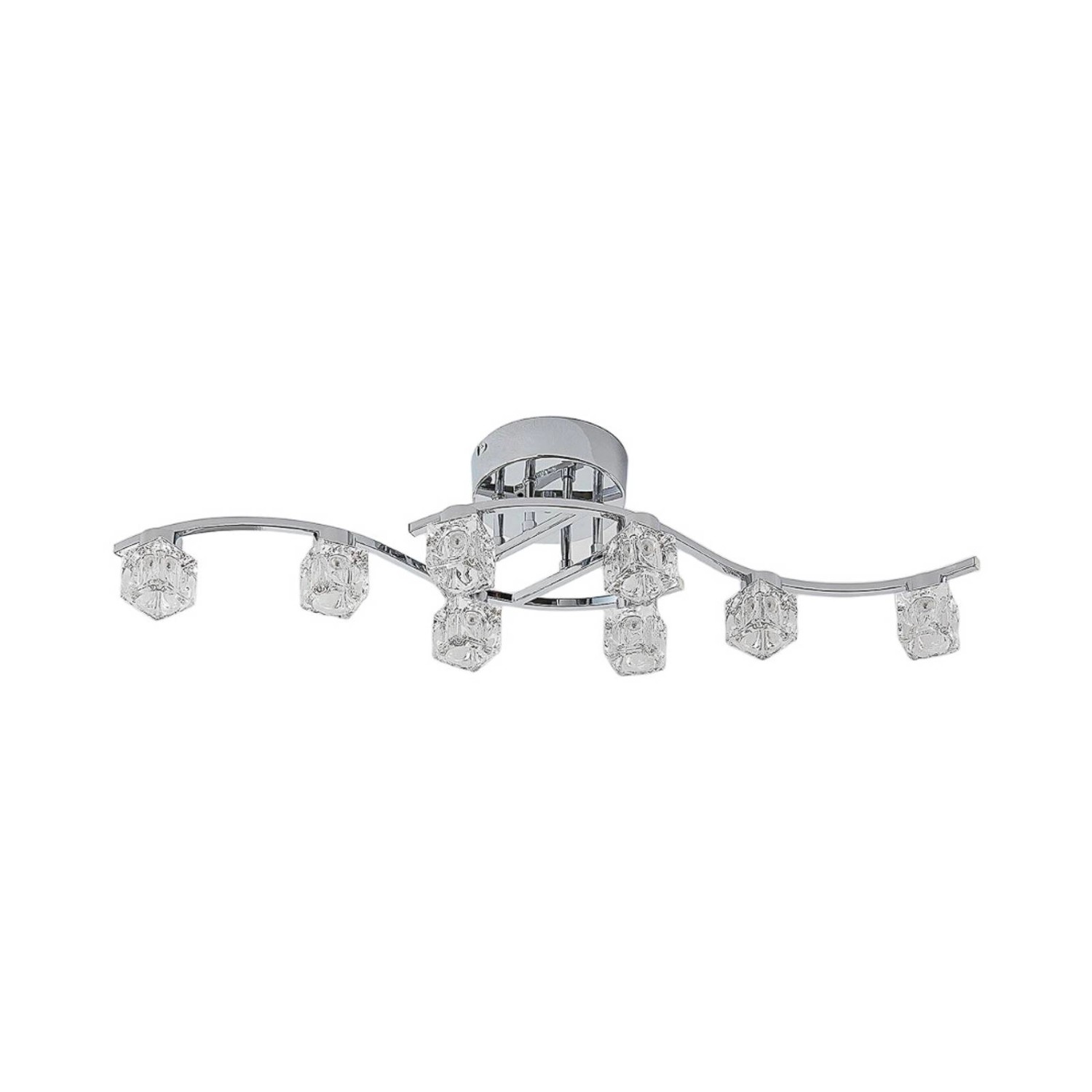 Lindby LED Deckenleuchte Yaro 9621973 Dimmbar Modern in Chrom aus Metall 8-flammig Wohnzimmerleuchte Lindby LED Deckenleuchte Yaro 9621973 Dimmbar Modern in Chrom aus Metall 8-flammig Wohnzimmerleuchte von LINDBY
