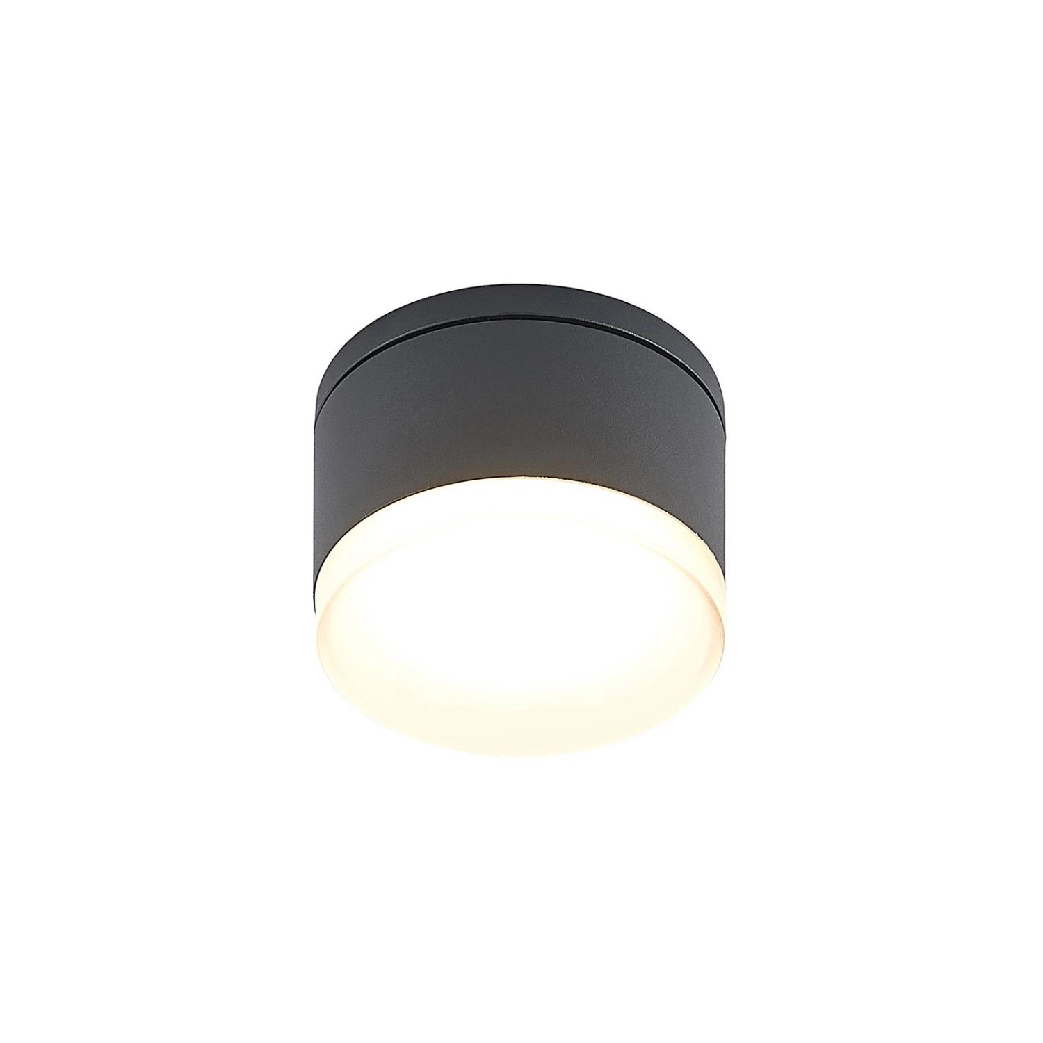 Lindby LED Deckenleuchten Mathea 9915003 Spritzwassergeschützt Modern in Schwarz aus Aluminium 1-flammig Lindby LED Deckenleuchten Mathea 9915003 Spritzwassergeschützt Modern in Schwarz aus Aluminium 1-flammig von LINDBY