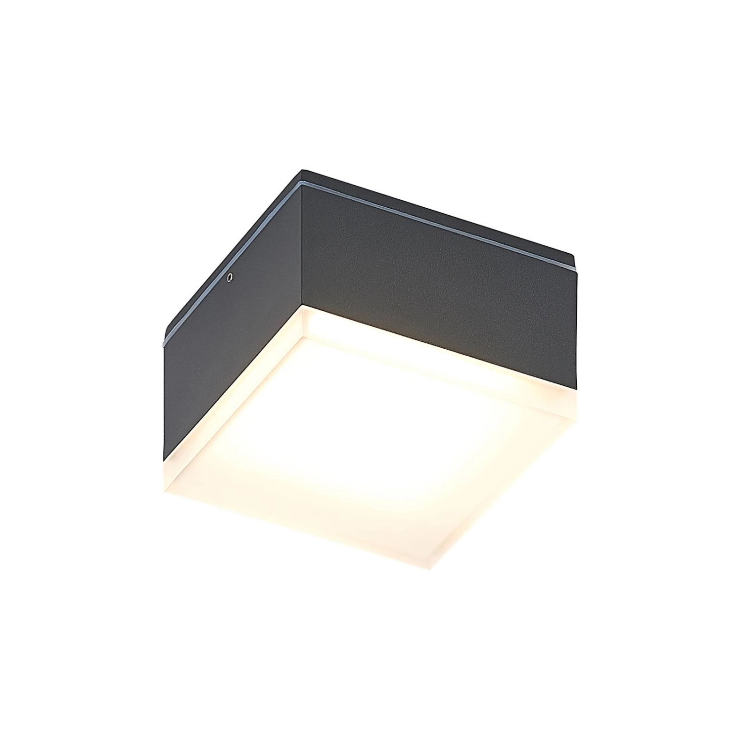 Lindby LED Deckenleuchten Mathea 9915004 Spritzwassergeschützt Modern in Schwarz aus Aluminium 1-flammig Lindby LED Deckenleuchten Mathea 9915004 Spritzwassergeschützt Modern in Schwarz aus Aluminium 1-flammig von LINDBY