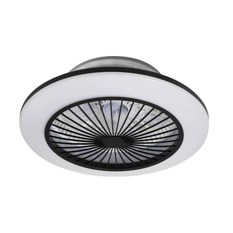Lindby LED Deckenventilator mit Lampe Mamuti 10022134 Dimmbar Leselampe Modern in Schwarz aus Aluminium Wohnzimmerleuchte Lindby LED Deckenventilator mit Lampe Mamuti 10022134 Dimmbar Leselampe Modern in Schwarz aus Aluminium Wohnzimmerleuchte von LINDBY
