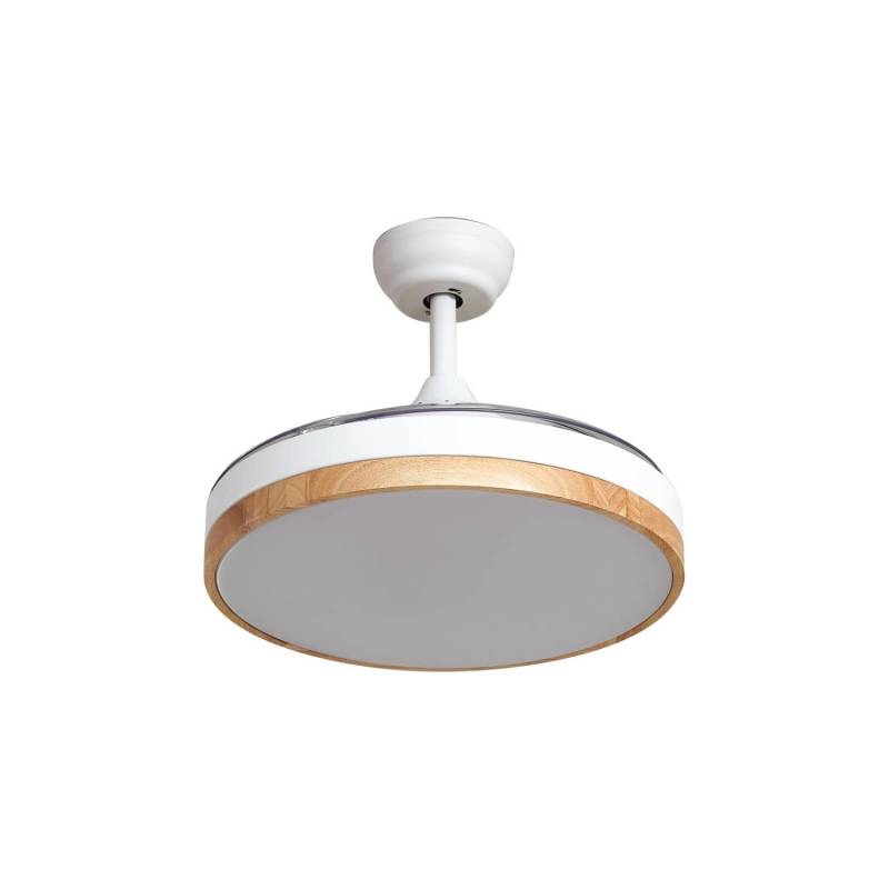 Lindby LED Deckenventilator mit Lampe Oras 10022094 Leselampe Modern in Weiß aus Metall 1-flammig Wohnzimmerleuchte Lindby LED Deckenventilator mit Lampe Oras 10022094 Leselampe Modern in Weiß aus Metall 1-flammig Wohnzimmerleuchte von LINDBY